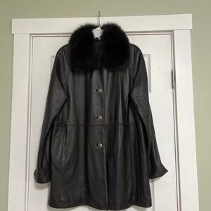 Gorgeous super soft leather coat